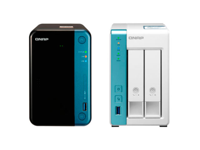 Хранилища QNAP на 2 диска