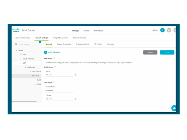 Центр Cisco DNA Центр Cisco DNA
