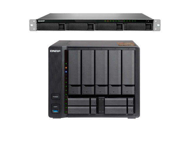 Хранилища QNAP на 9 дисков